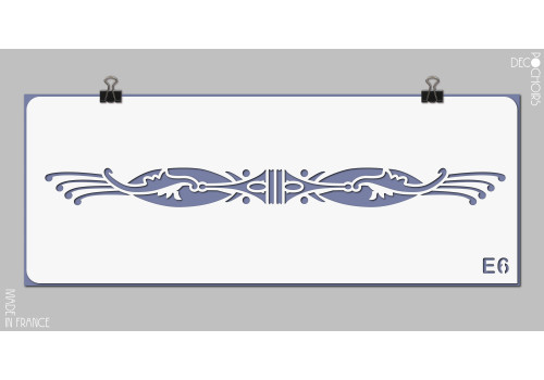 Pochoir pour la décoration. Référence : 