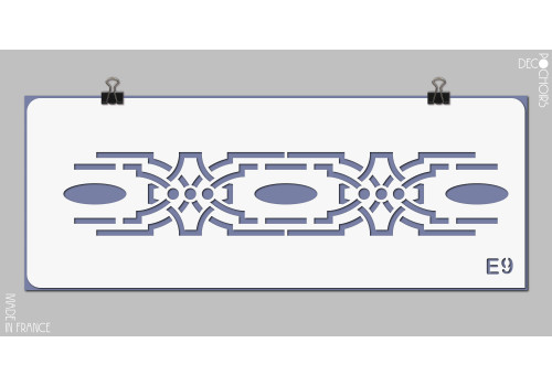 Pochoir pour la décoration. Référence : 