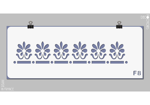 Pochoir pour la décoration. Référence : 