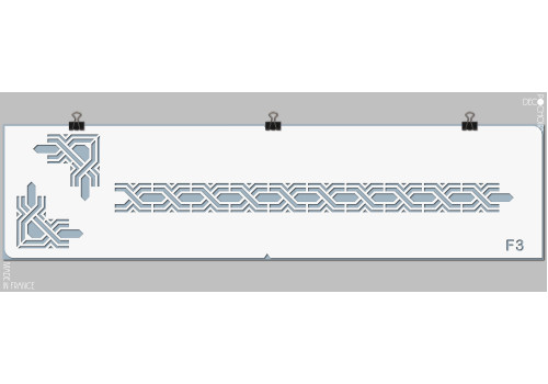 Pochoir pour la décoration. Référence : 