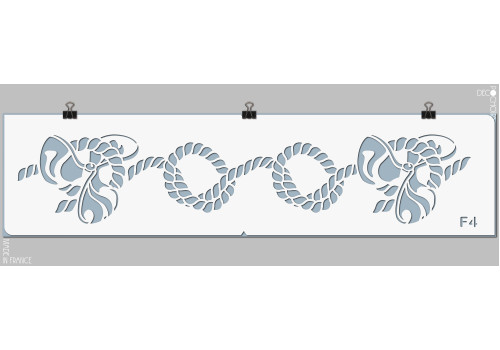 Pochoir pour la décoration. Référence : 