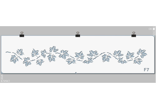 Pochoir pour la décoration. Référence : 