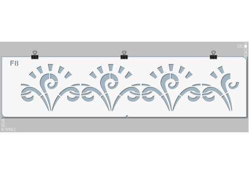 Pochoir pour la décoration. Référence : 