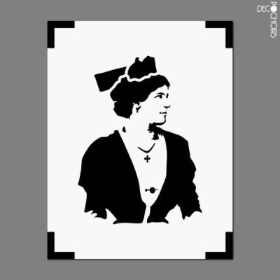 Pochoir pour la décoration. Référence : 