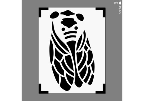 Pochoir pour la décoration. Référence : 