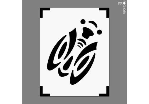 Pochoir pour la décoration. Référence : 