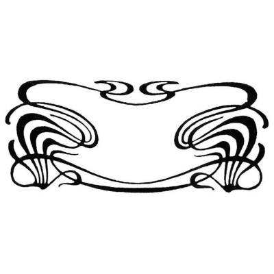 Pochoir pour la décoration. Référence : 