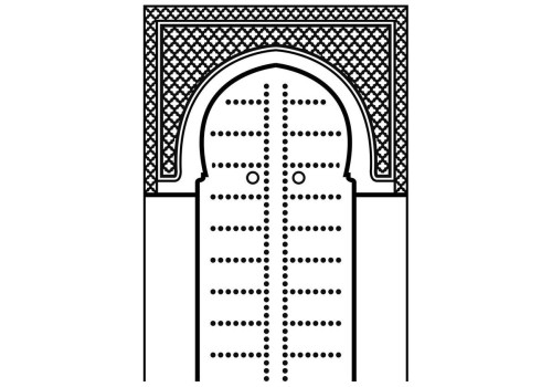Pochoir pour la décoration. Référence : 